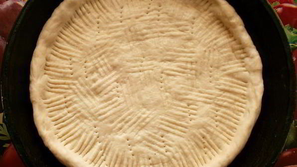 пицца каприччио с ветчиной и грибами