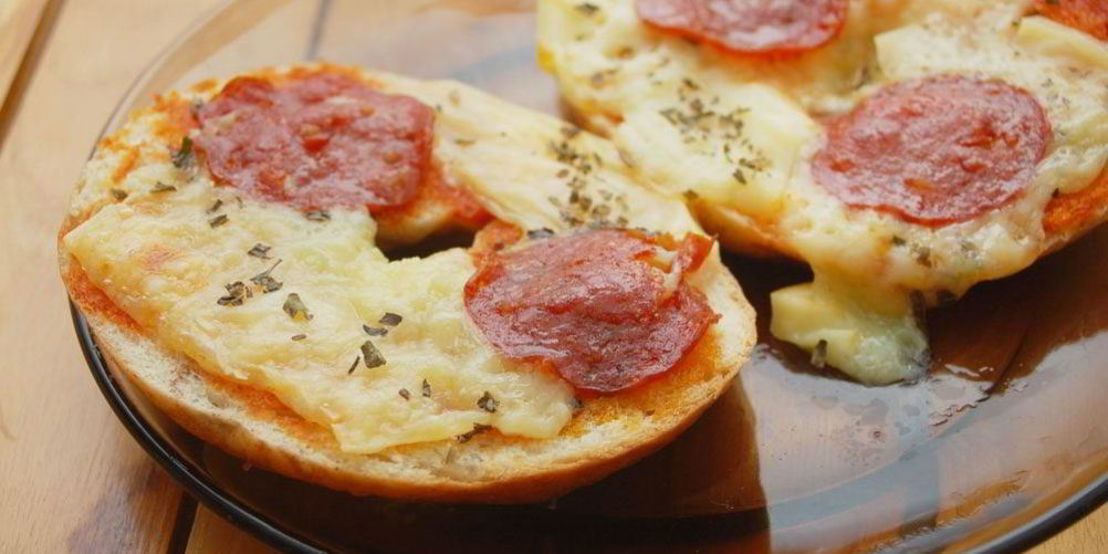 Рецепт пиццы на батоне