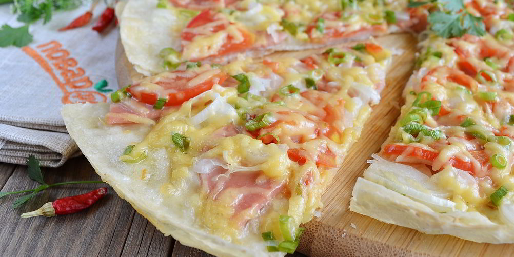 Рецепт пиццы на лаваше в духовке