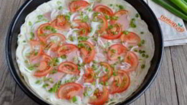 пицца на лаваше в духовке