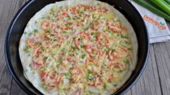 пицца на лаваше в духовке