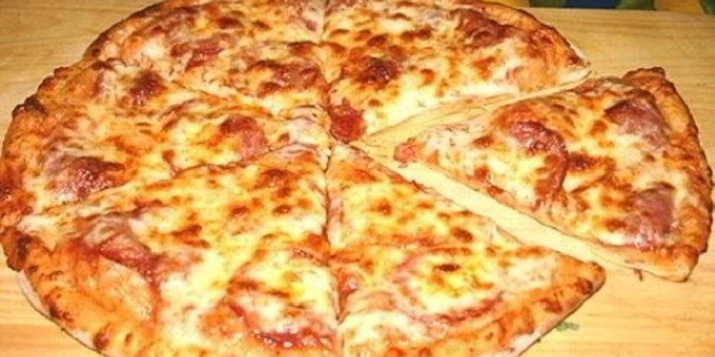 Рецепт пиццы на сковороде на сметане