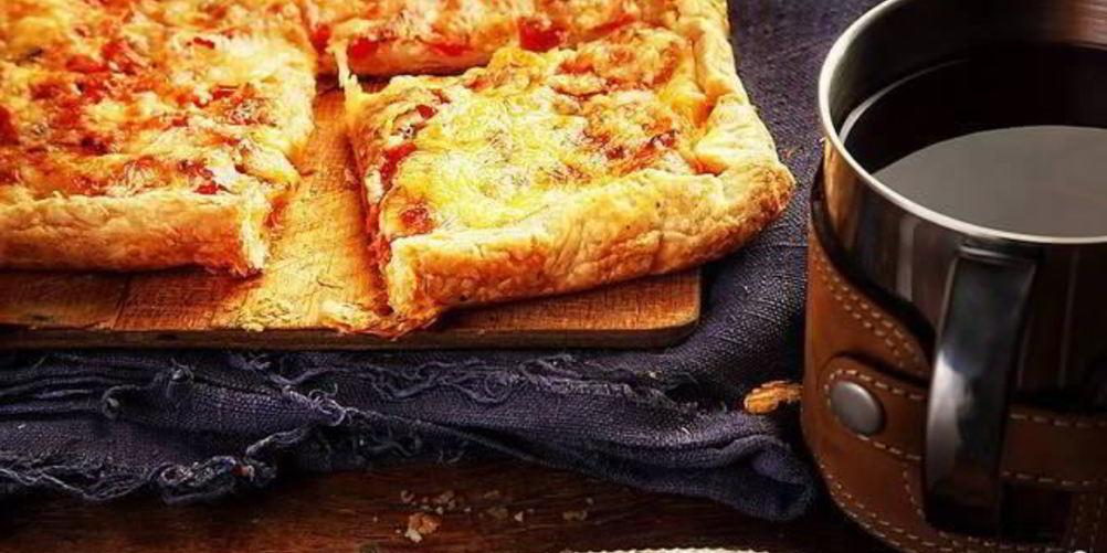 Рецепт пиццы на слоеном тесте