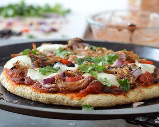 Пицца на толстом тесте