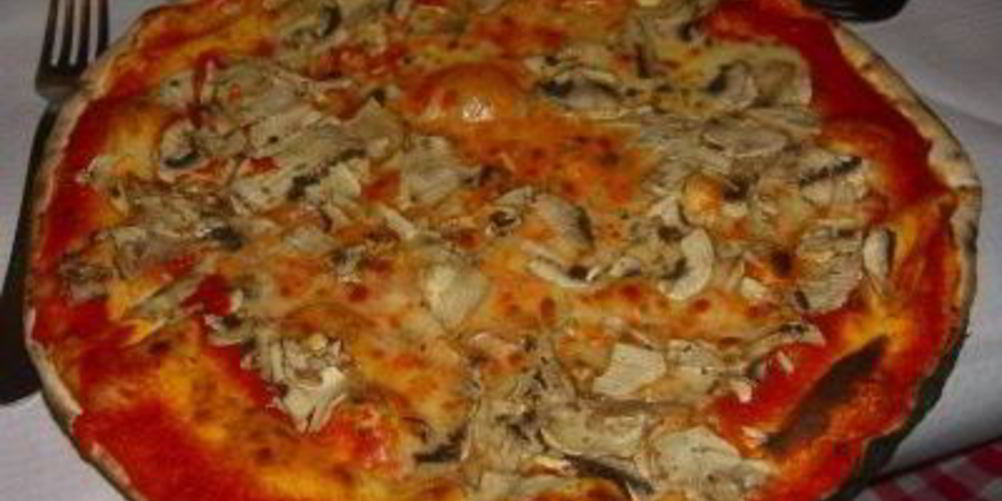 Рецепт пиццы с грибами
