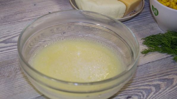 пицца с кукурузой