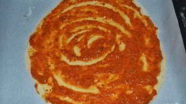 пицца с курицей и ананасами