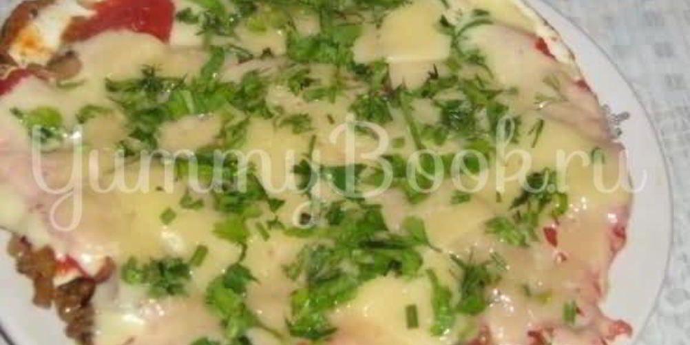 Рецепт яичницы-пиццы