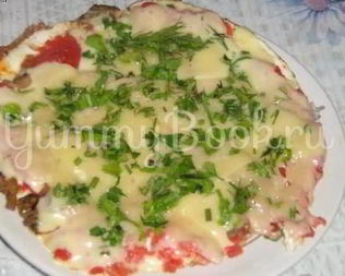 Яичница-пицца