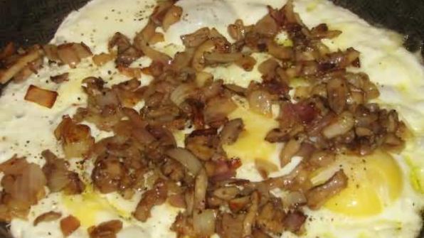 яичница-пицца