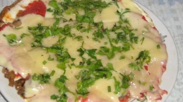 яичница-пицца