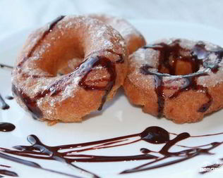 Бездрожжевые пончики