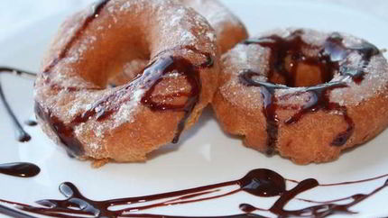 Бездрожжевые пончики