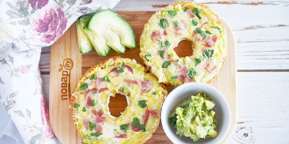 Рецепт фаршированных пончиков на завтрак