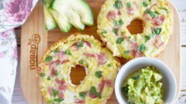 фаршированные пончики на завтрак