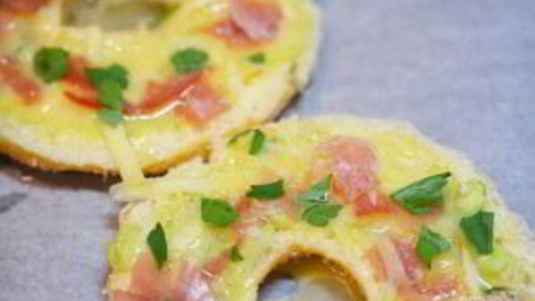 фаршированные пончики на завтрак