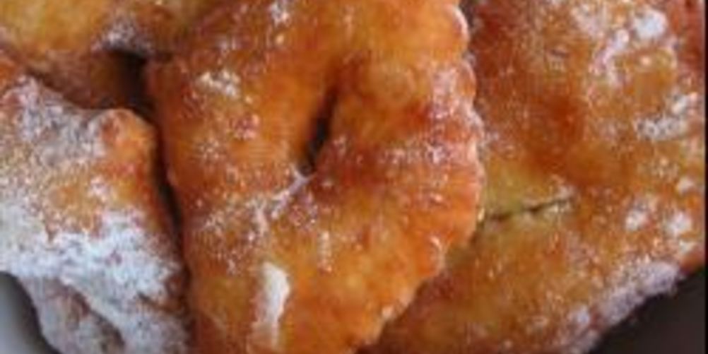 Рецепт французских пончиков бенье