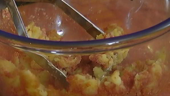 картофельные пончики с корицей