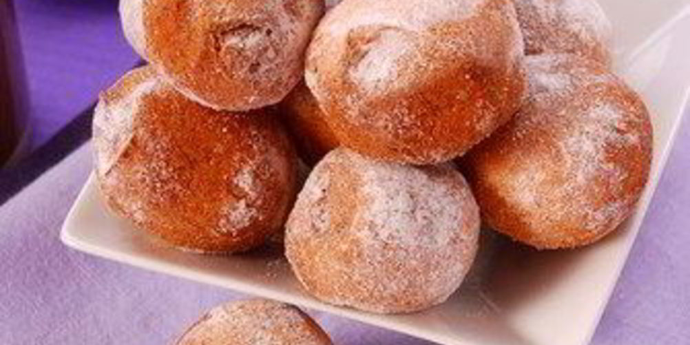 Рецепт круглых творожных пончиков