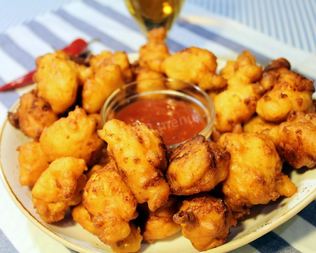 Кукурузные мини пончики