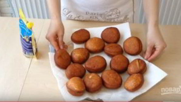 очень вкусные домашние пончики