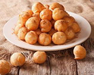 Пончики из манки