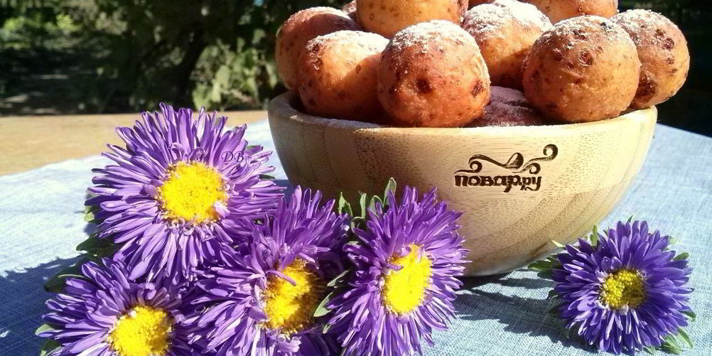 Рецепт пончиков из творога