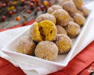 Пончики из тыквы