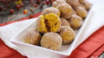 Пончики из тыквы