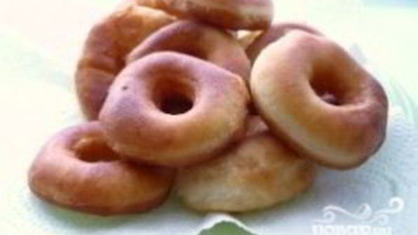 пончики на дрожжах жареные