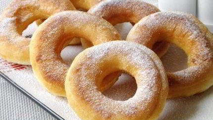 Пончики на кефире