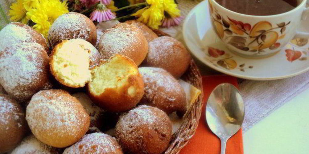 Рецепт пончиков на сгущенном молоке