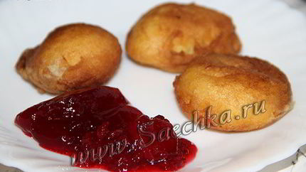 Пончики на сметане