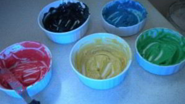 пончики олимпийские кольца