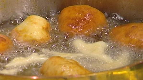 пончики с абрикосами