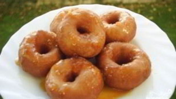 пончики с чесноком