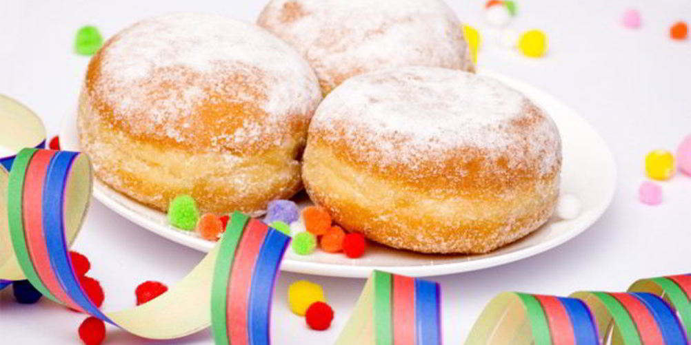 Рецепт пончиков с сахарной пудрой
