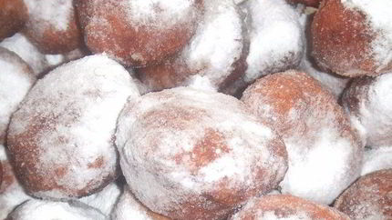 Пончики творожные и пончики на сгущенке