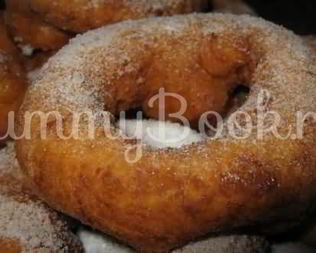 Пончики творожные