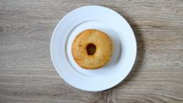 пончики во фритюре с шоколадом