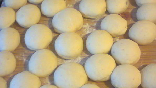 рождественские пончики