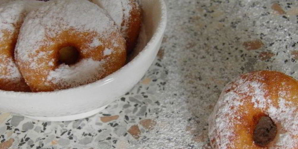 Рецепт творожных пончиков-бубликов