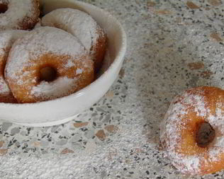 Творожные пончики-бублики