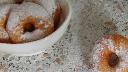 Творожные пончики-бублики