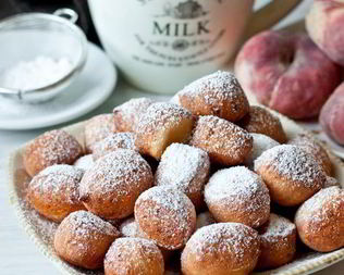 Творожные пончики