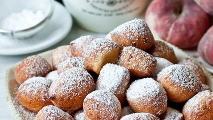 Творожные пончики