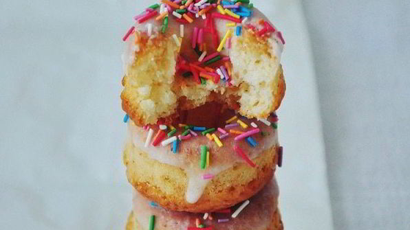 ванильные пончики