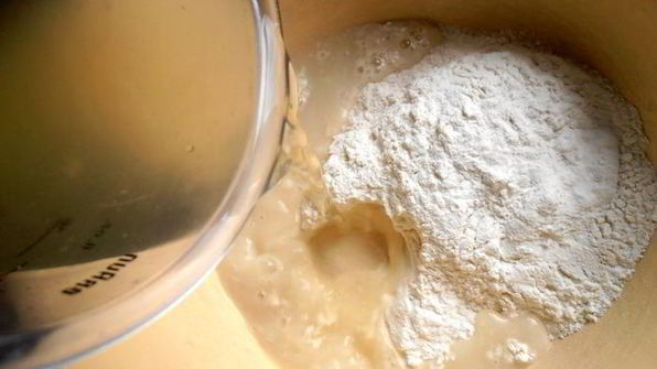 заварные картофельные пончики