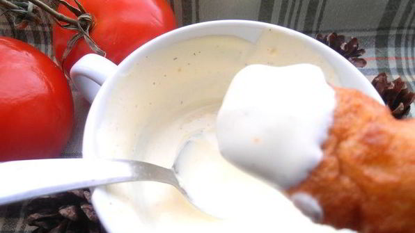 заварные картофельные пончики