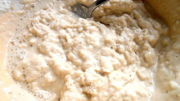 заварные картофельные пончики